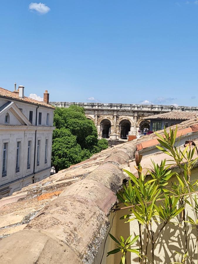 La Dolce Vita Nimoise Terrasse 100 M Des Arenes Ним Екстериор снимка