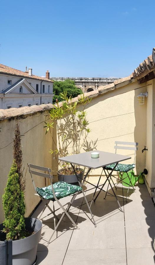 La Dolce Vita Nimoise Terrasse 100 M Des Arenes Ним Екстериор снимка